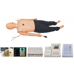 高级多功能急救训练模拟人（心肺复苏CPR、气管插管、除颤起搏四合一功能、嵌入式系统）